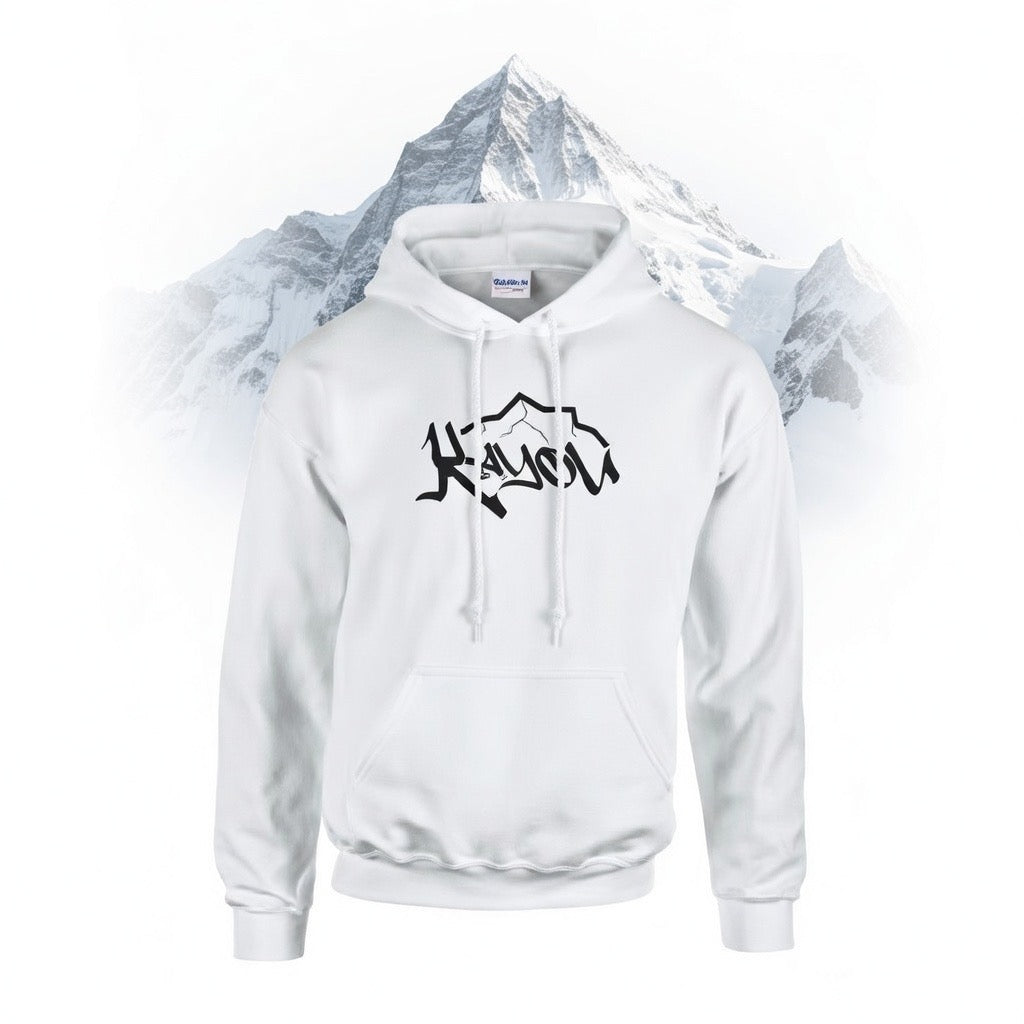 Sweat à capuche KAYOU Blanc
