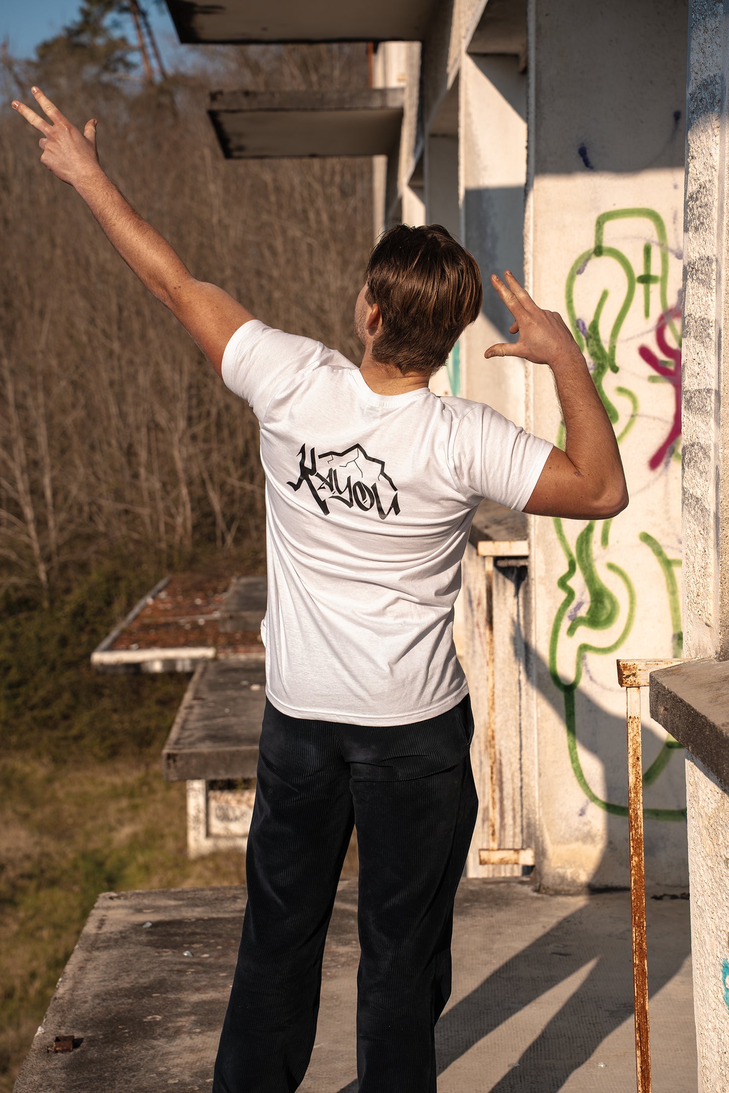 T-shirt KAYOU blanc 1er modèle